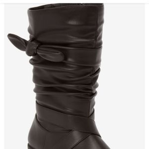 11ww Heather wide calf boots Comfortview BLACK